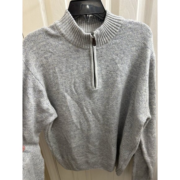 Peter Millar Sweater Mens Sz Xl 1/4 Pullover Merino Wool Cashmere Blend - Picture 7 of 16